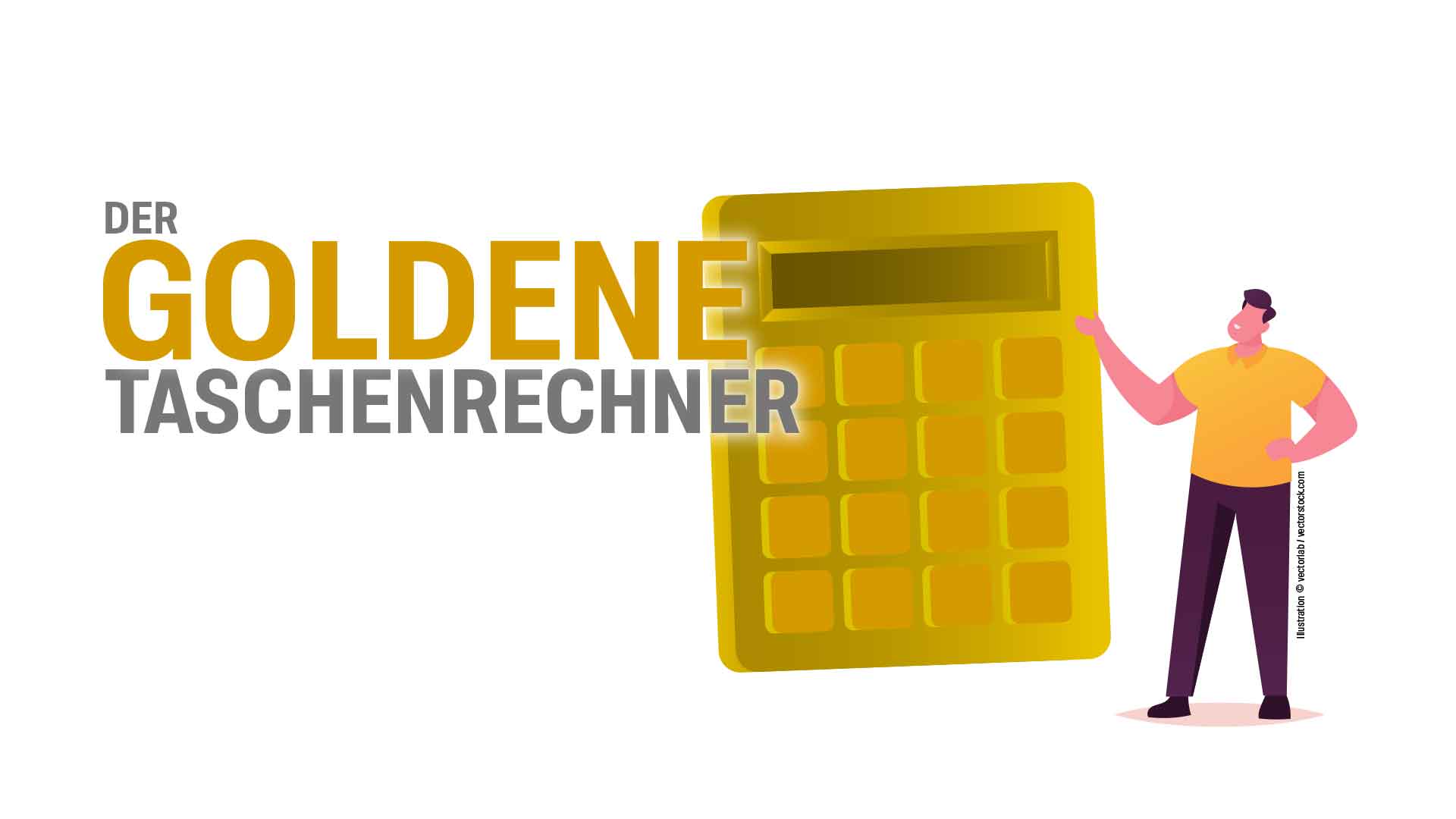 Award "Der goldene Taschenrechner"