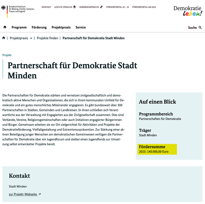 demokratie-leben-foerdersumme-2025 Demokratie Leben Fördersumme 2025 für lap-minden.de