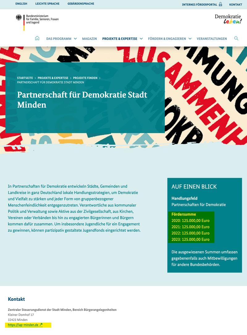 demokratie-leben-foerdersummen-screenshot-2024-01-22 Demokratie Leben Fördersummen für Verein "Minden – Für Demokratie und Vielfalt e.V."