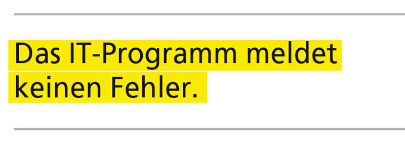 Zwischen-Überschrift im Mindener Tageblatt vom 14. August 2025