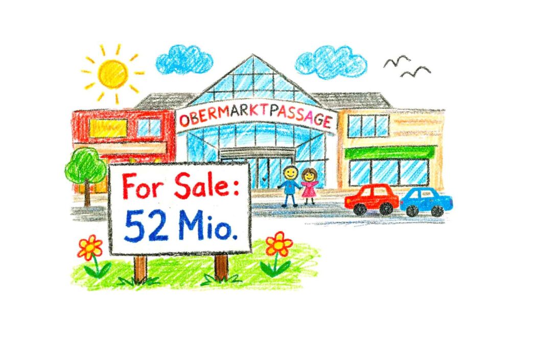 Obermarktpassage für 52 Mio. zum Verkauf: Wissen Politik und Verwaltung, wie sehr sie sich haben über den Tisch ziehen lassen?