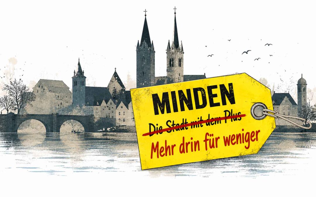 Willkommen in der C-Lage! Warum Mindens Innenstadt verramscht – und warum bunte Bälle daran nichts ändern werden
