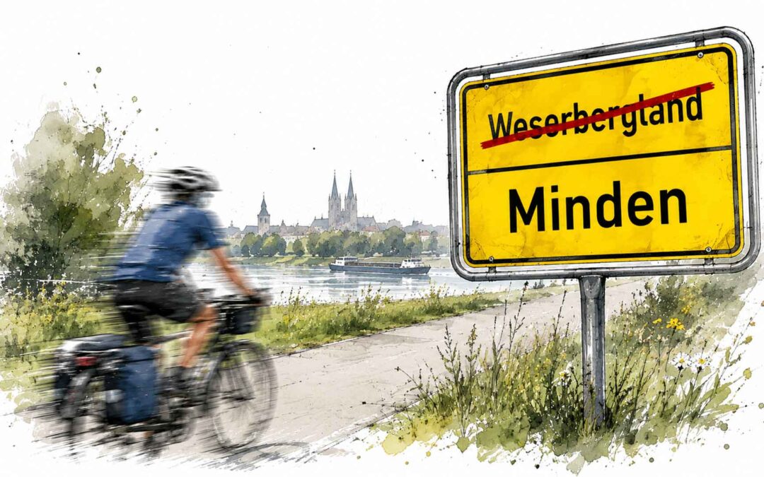 Wo das Weserbergland aufhört Warum Touristen durch die Stadt hindurchfahren, in der Schiffe über Schiffe fahren