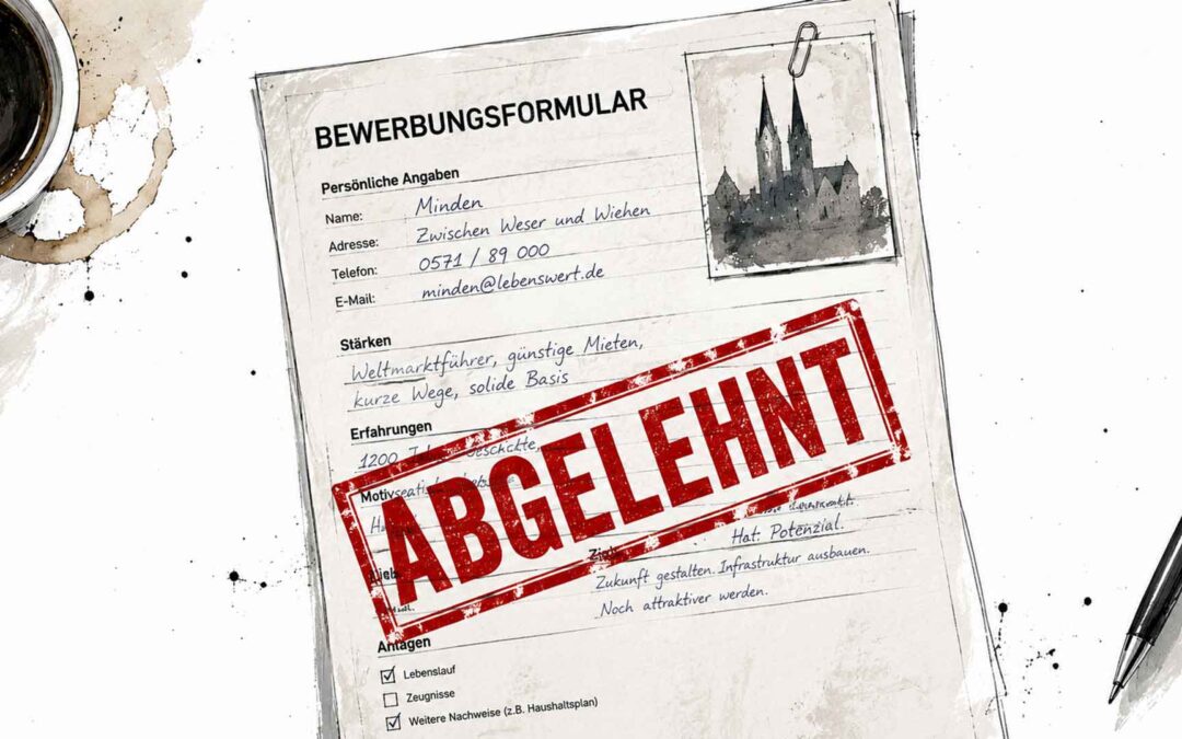 Das unsichtbare Vorstellungsgespräch – Warum Mindens Innenstadt Personalentscheidungen trifft, von denen sie nichts ahnt